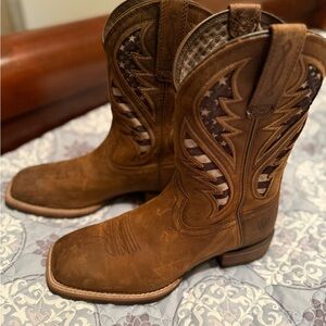 Ariat Brown Western Cowboy Boots